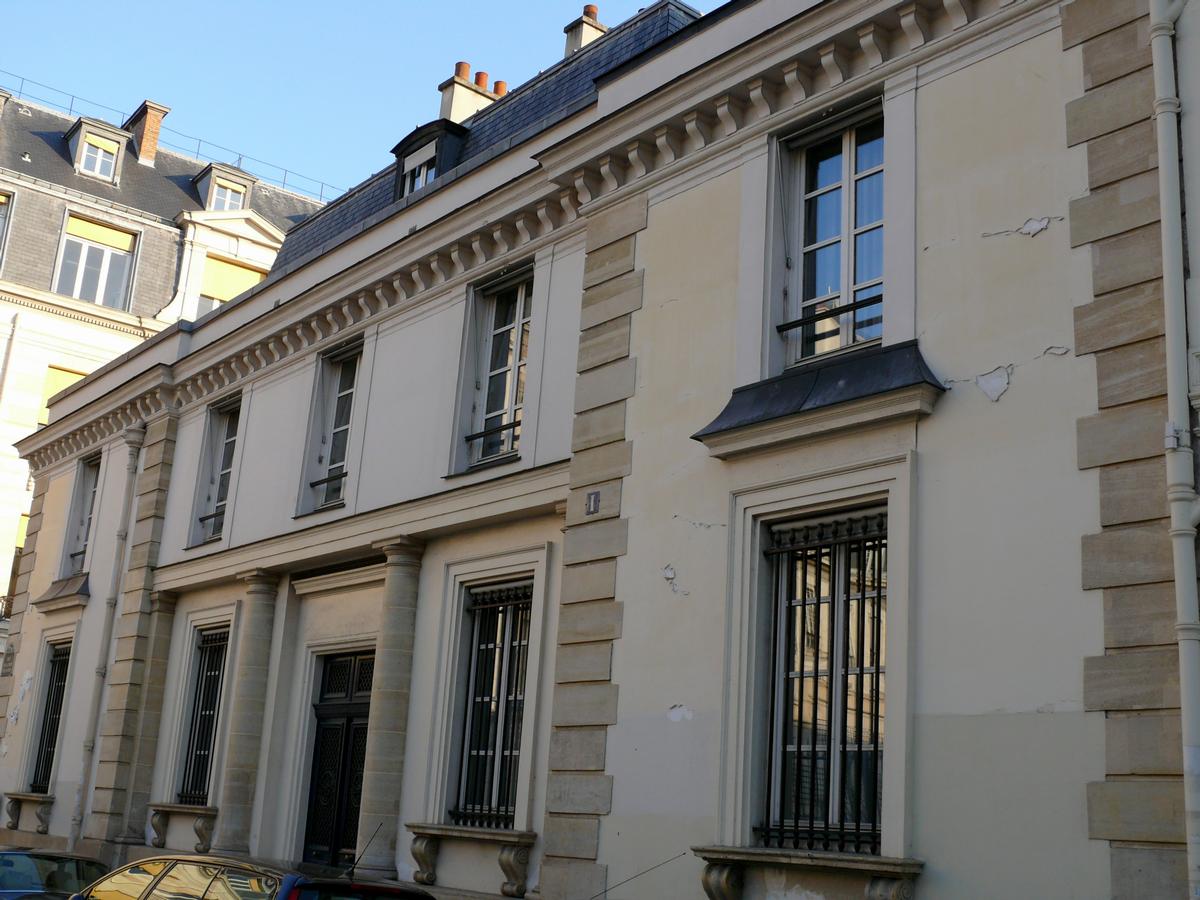 Paris - 9ème arrondissement - Hôtel de Mademoiselle Mars 