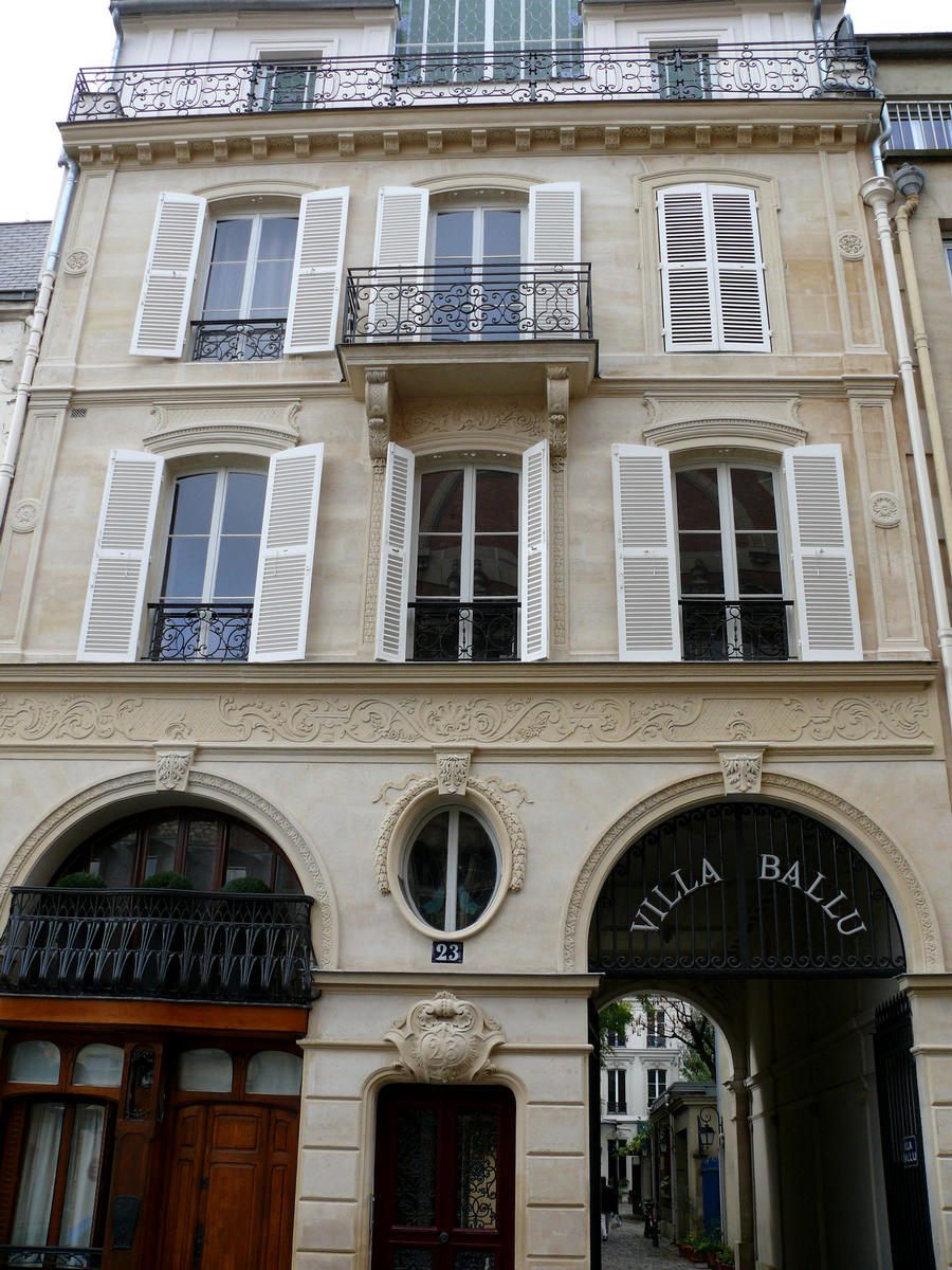 Paris 9ème arrondissement - Villa Ballu 