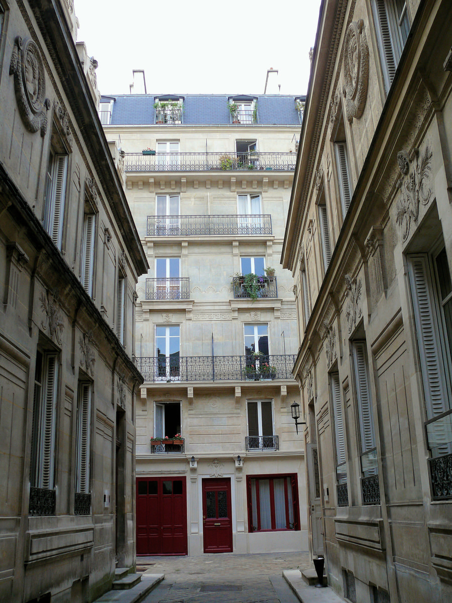 Paris 9ème arrondissement - Immeubles 5-7 rue Ballu - Ensemble des bâtiments 