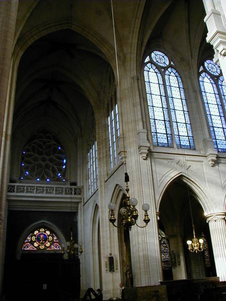 Eglise Saint-Germain-l'Auxerrois, Paris.Transept 