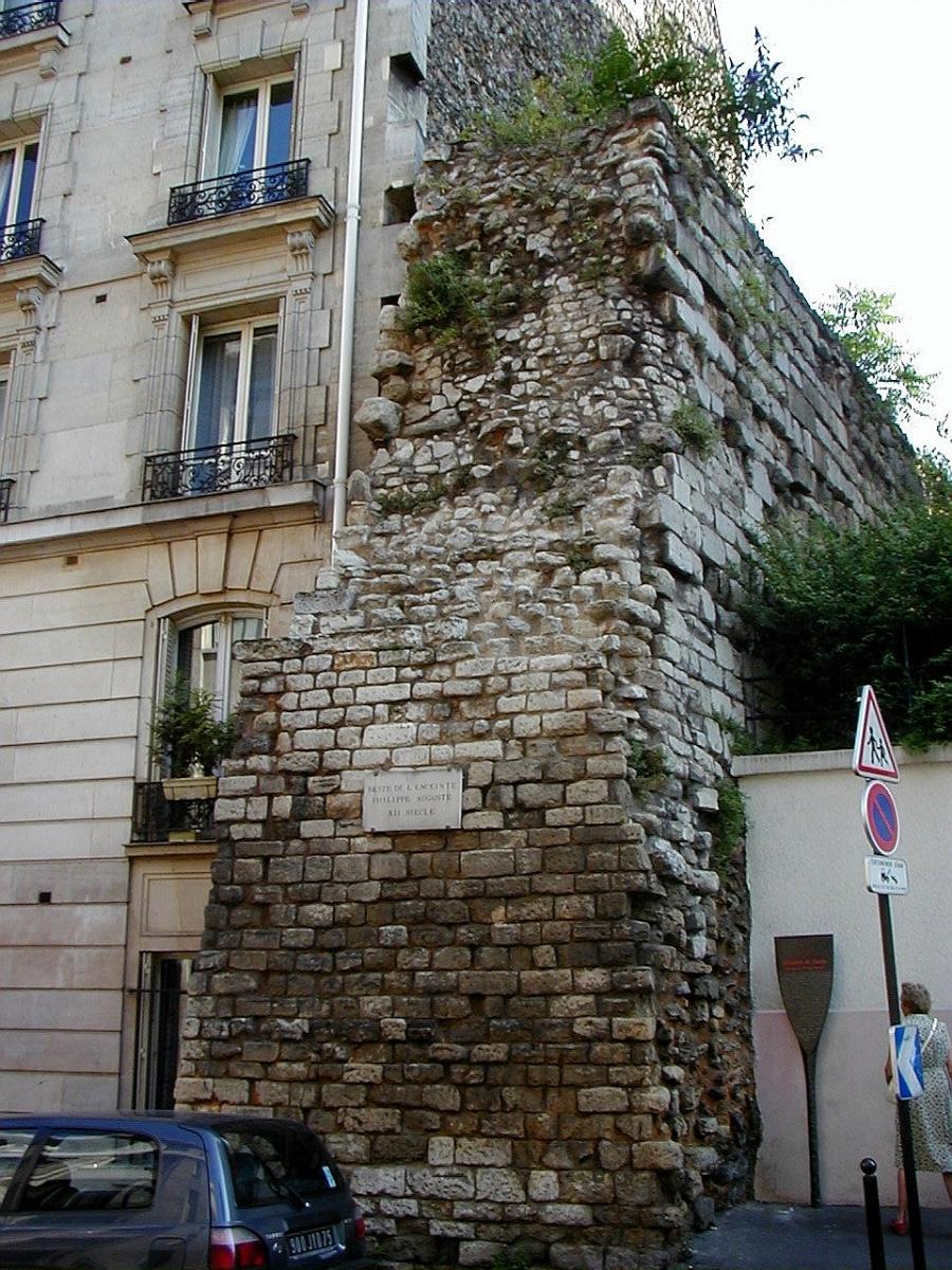 Stadtmauern von Philippe-Auguste, Paris 