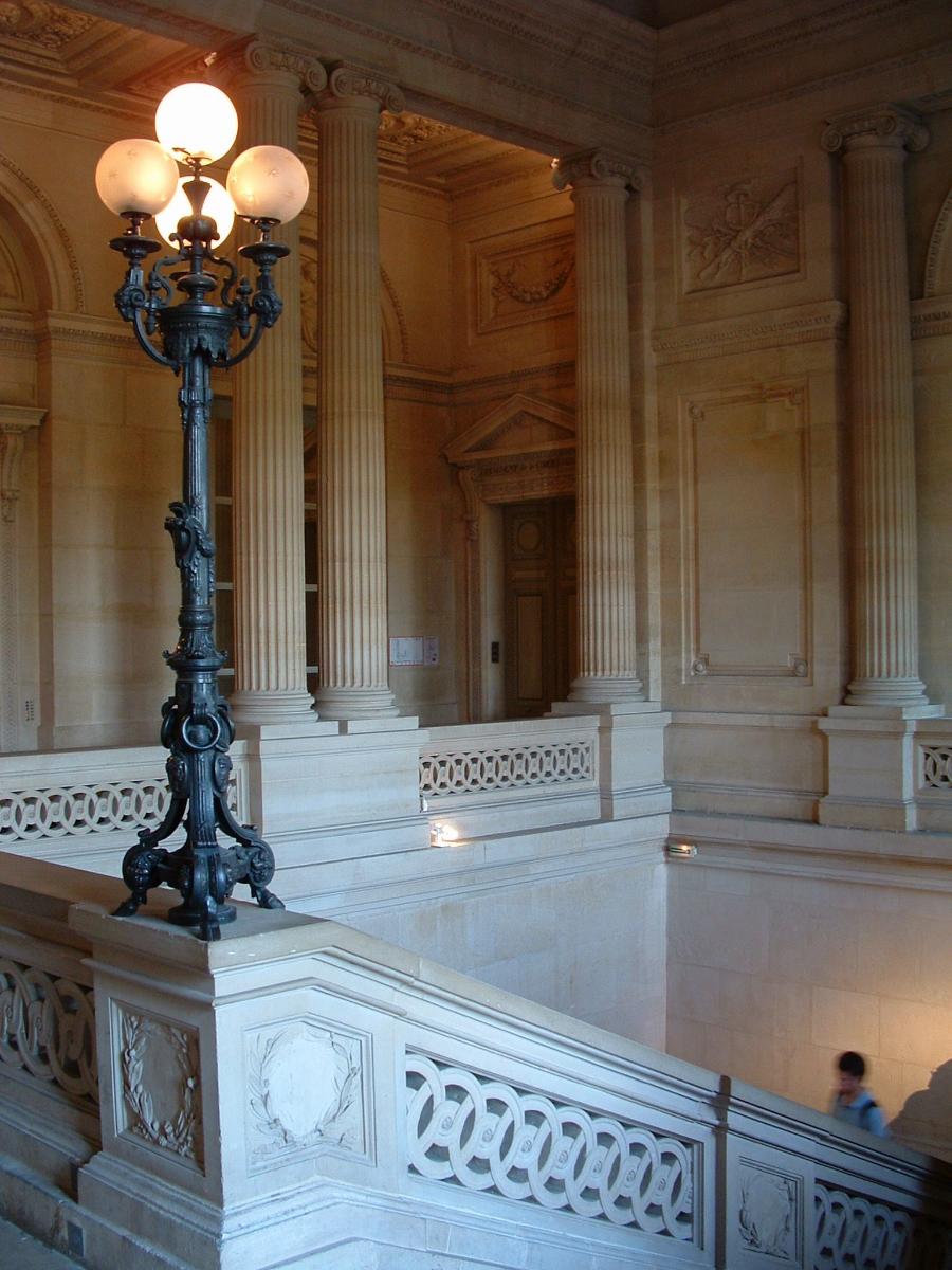 Hôtel de la Monnaie, Paris.
Escalier d'honneur 