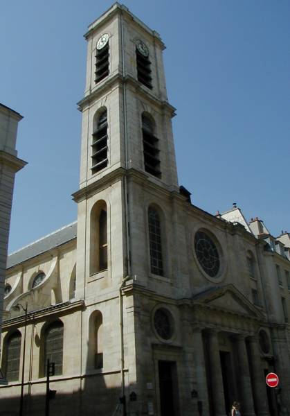 Eglise Saint-Jacques-le-Haut, Paris.Façade 