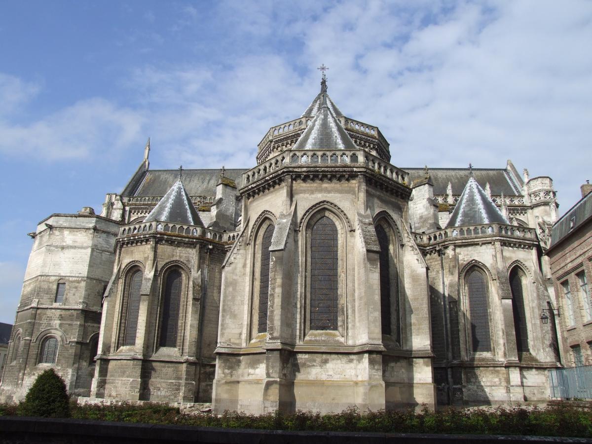 Saint-Omer - Cathédrale Notre-Dame - Chevet 
