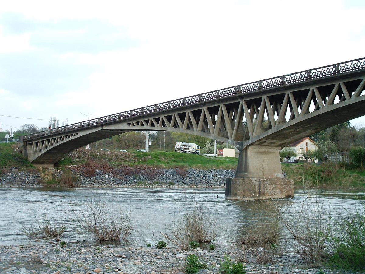 Vichy - Pont de Boutiron - Travée de rive au-dessus de l'Allier 