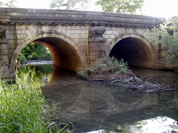 Pont Gauthey - ensemble côté amont 