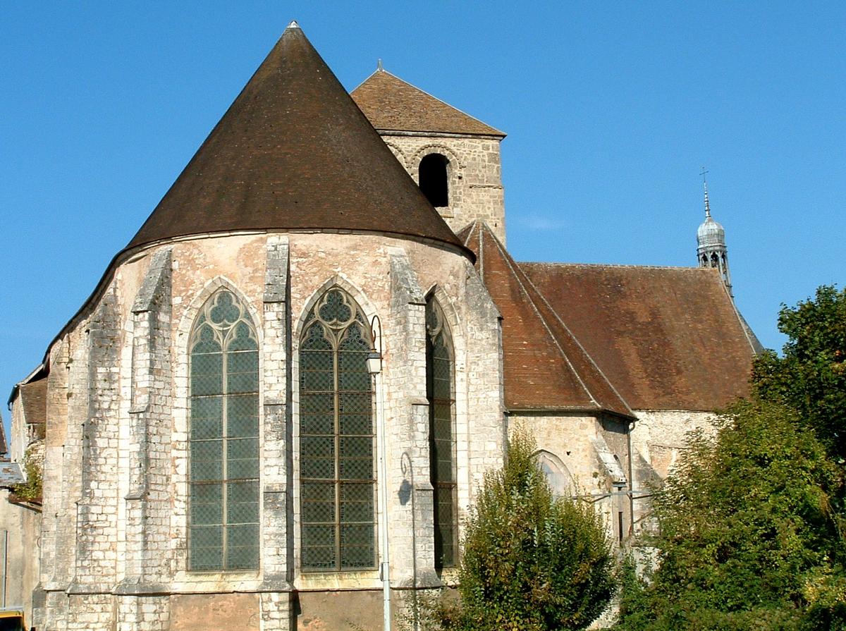 Provins - Eglise Saint-Ayoul - Chevet 