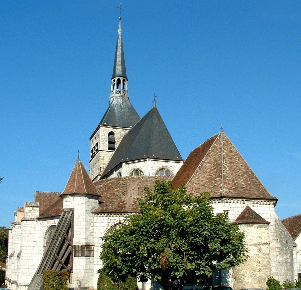 Provins - Eglise Sainte-Croix - Chevet 