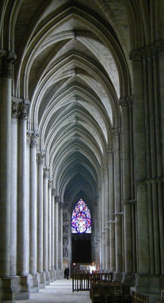 Kathedrale von Reims – Nebenschiff 