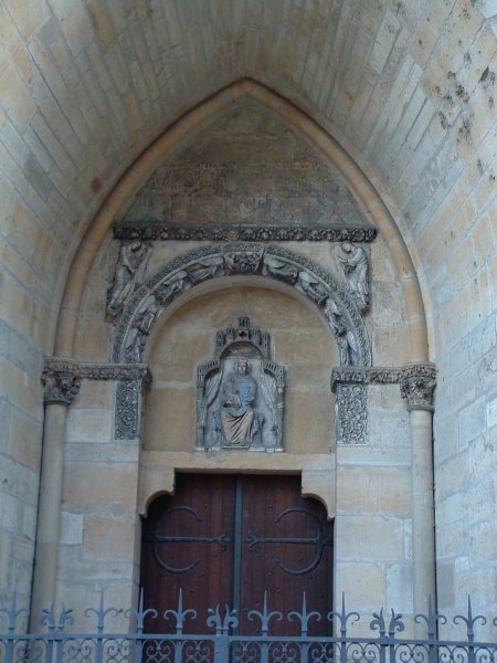 Cathédrale de ReimsTransept NordPorte romane 