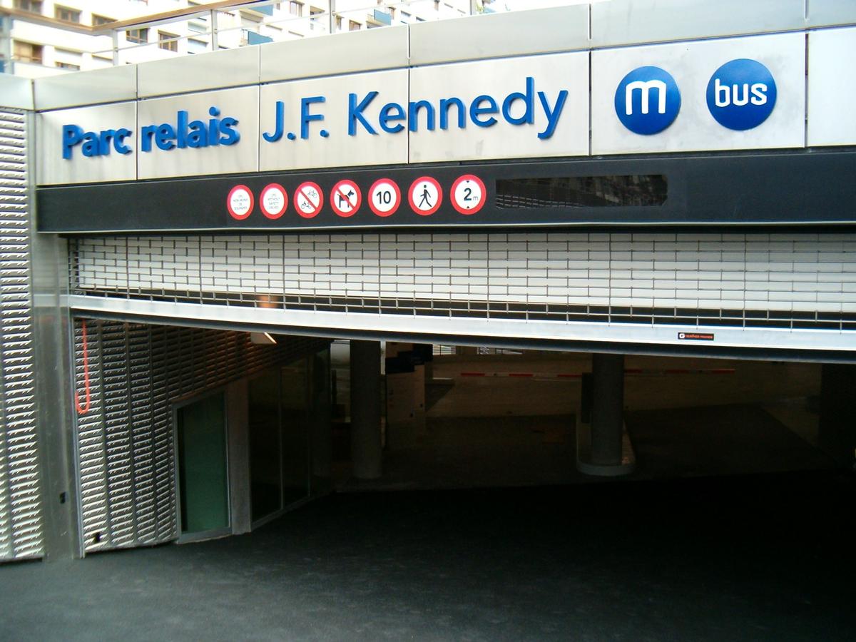Rennes - parc relais J. F. Kennedy - Entrée 