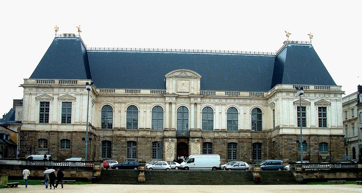 Parlament der Bretagne in Rennes nach Restaurierung 