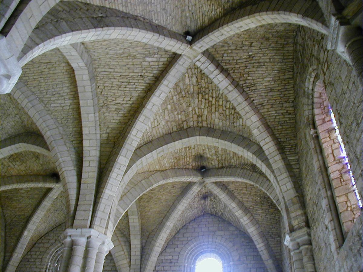 Rocamadour - Cité religieuse - Basilique Saint-Sauveur - Nef - Voûtes 