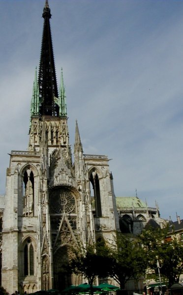 Cathédrale Notre-Dame de Rouen.Portail de la Calende 