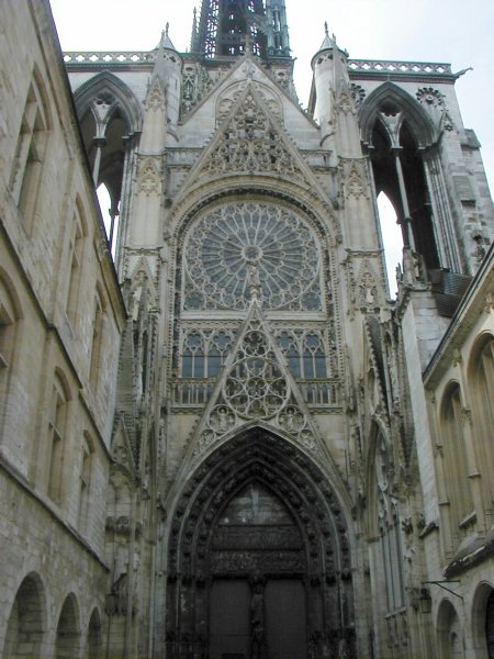 Cathédrale Notre-Dame de Rouen.Portail des Libraires 