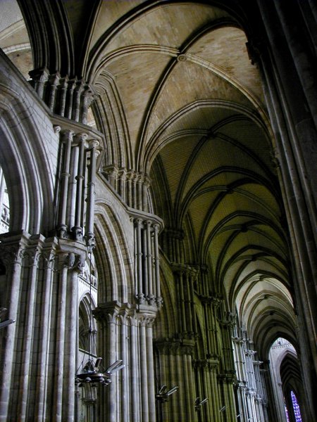 Cathédrale Notre-Dame de Rouen.Collatéral sud 