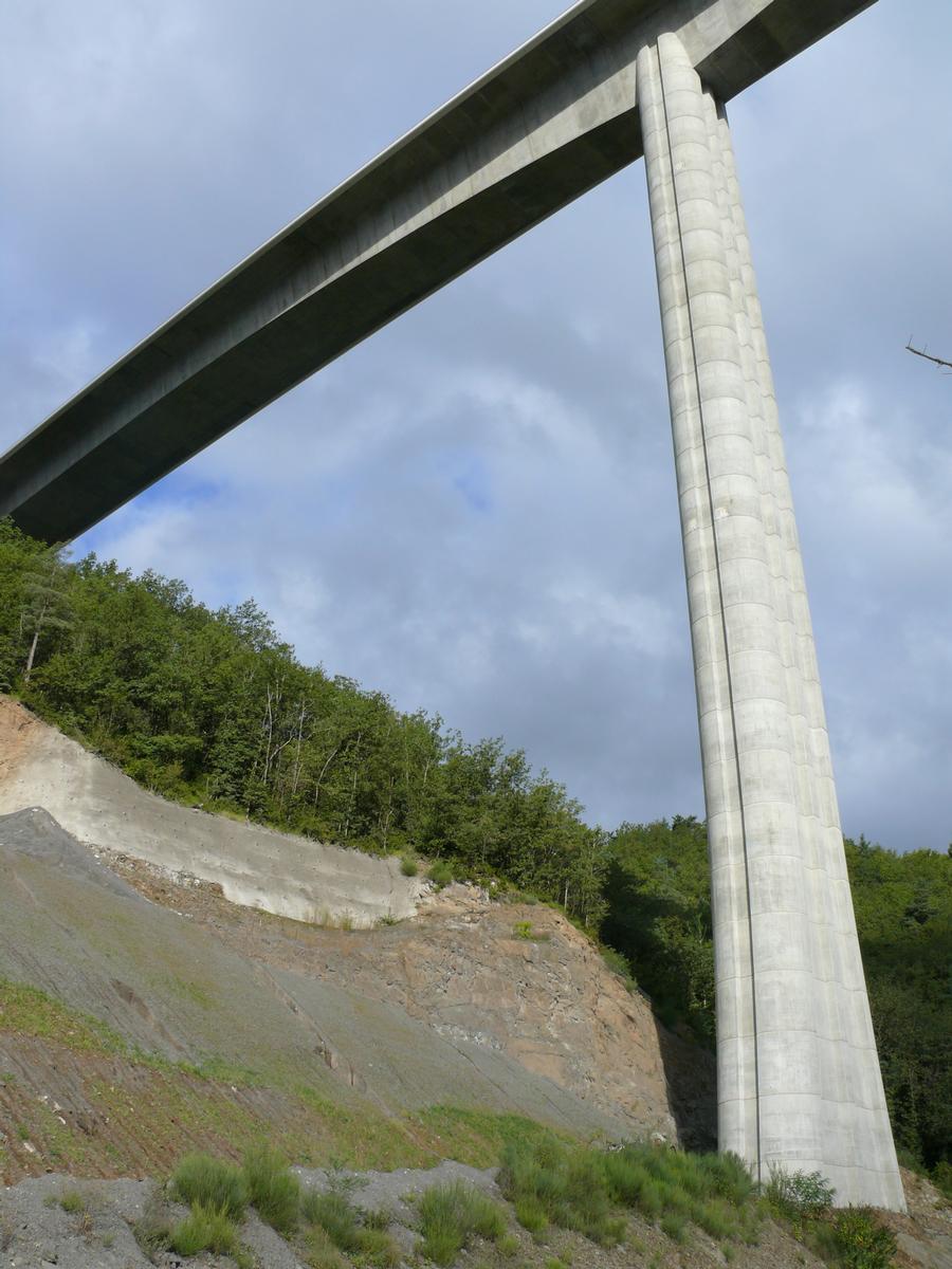 RN88 - Lozère - Viaduc de la Colagne 