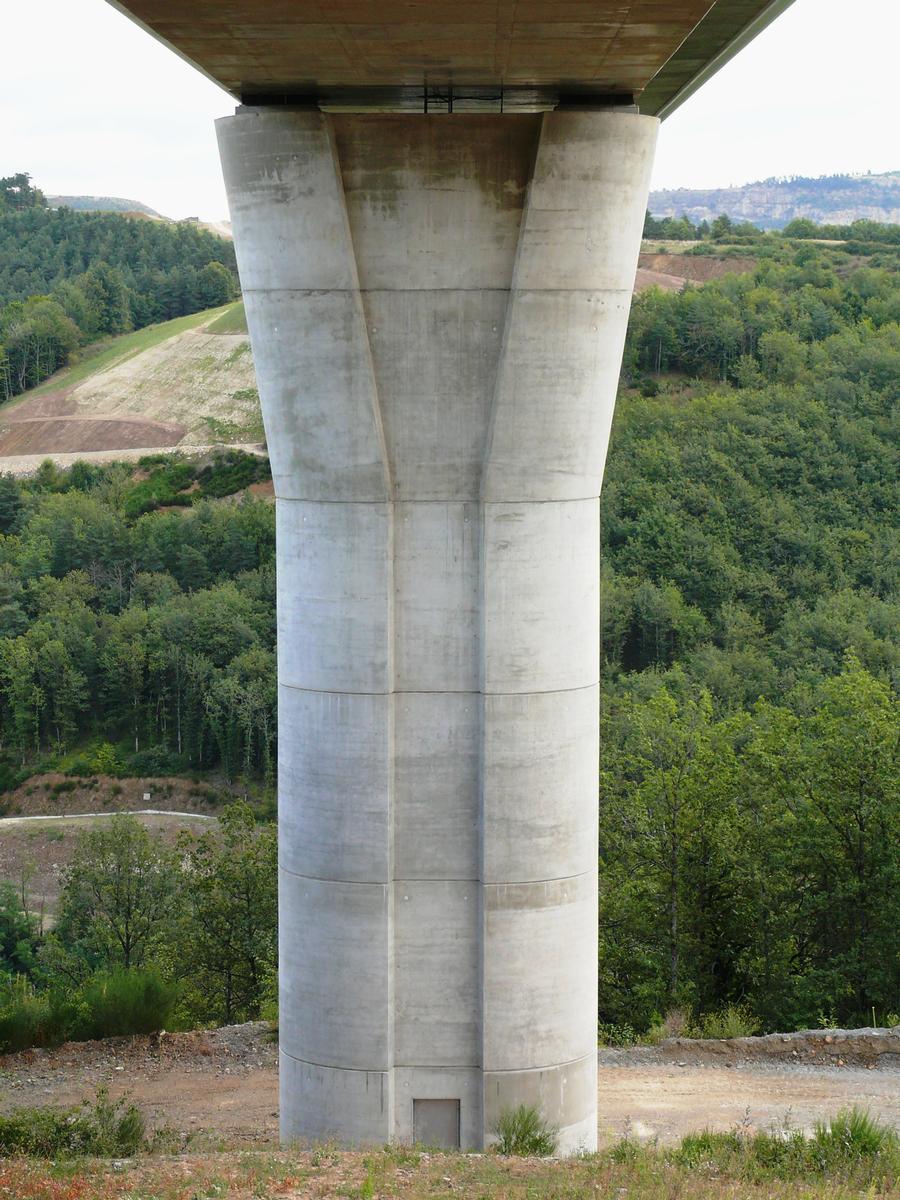 RN88 - Lozère - Viaduc de la Colagne 