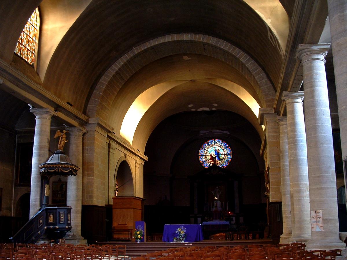 Eglise Saint-Charles-Borromée, SedanVaisseau central 