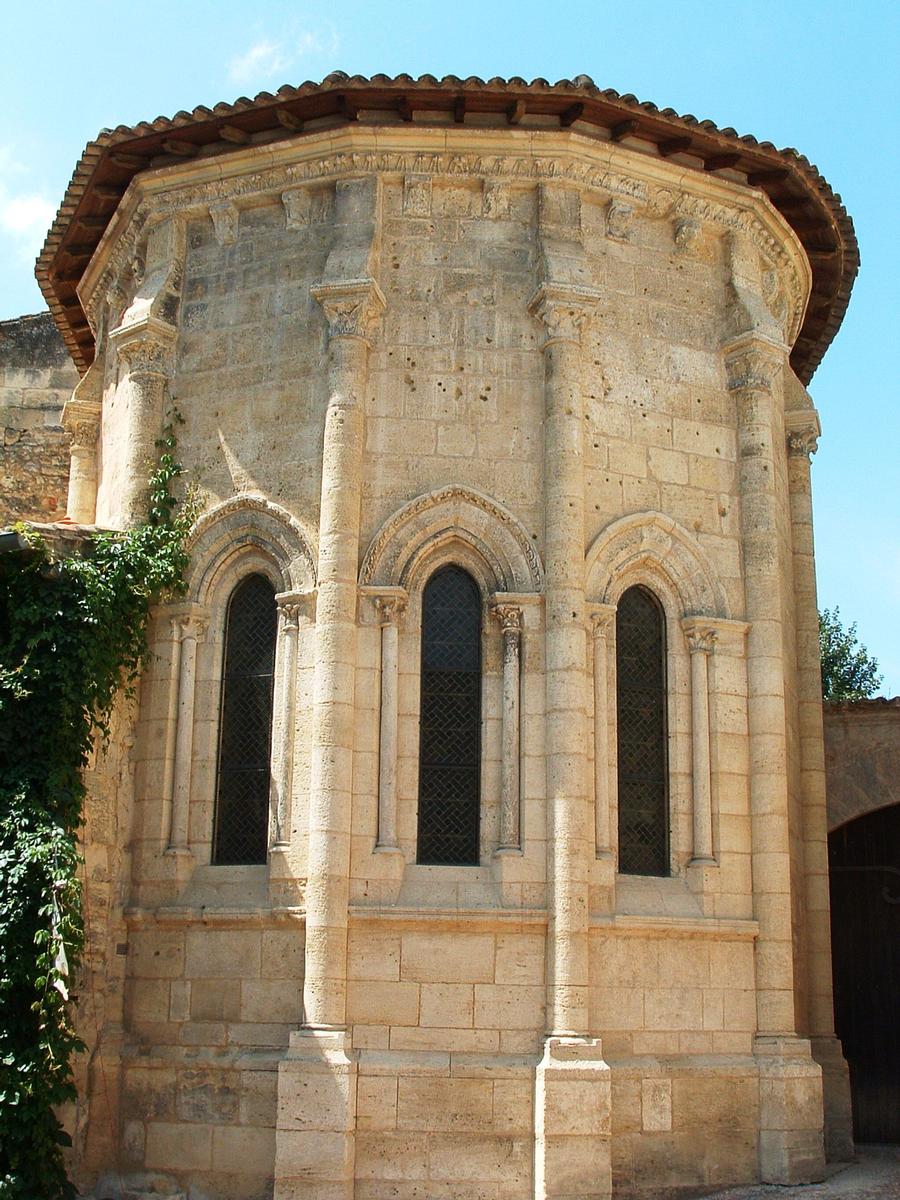 Saint-Emilion - Chapelle de la Trinité - Chevet du 13ème siècle 