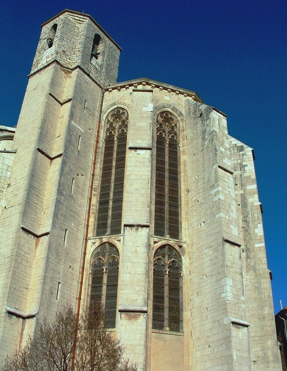 Saint-Maximin-la-Sainte-Baume - Basilique Sainte-Marie-Madeleine - Abside - Extérieur 