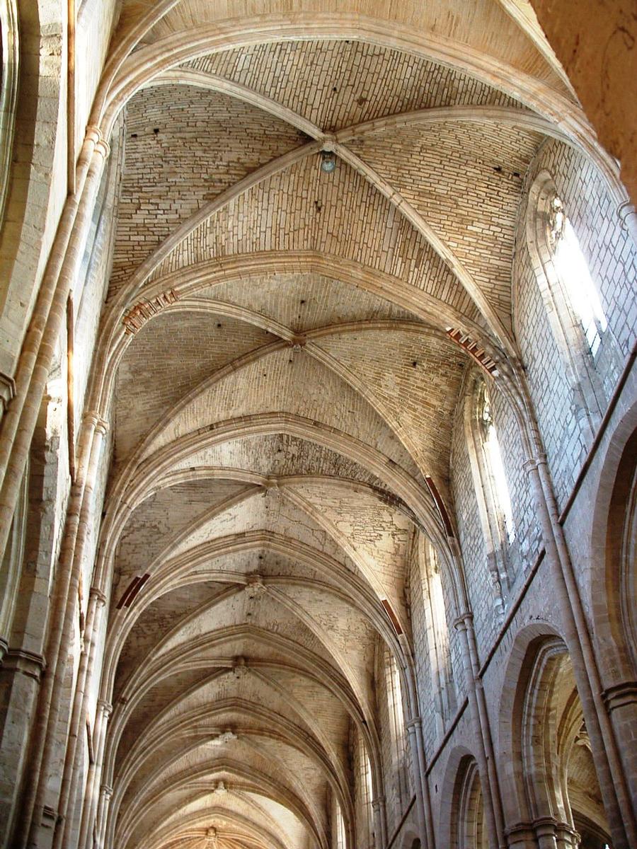 Saint-Maximin-la-Sainte-Baume - Basilique Sainte-Marie-Madeleine - Voûte de la nef centrale 