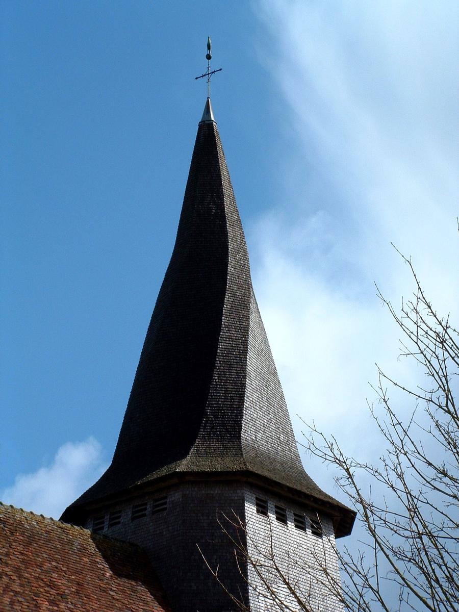 Eglise Saint-Outrille, Saint-OutrilleClocher tors 