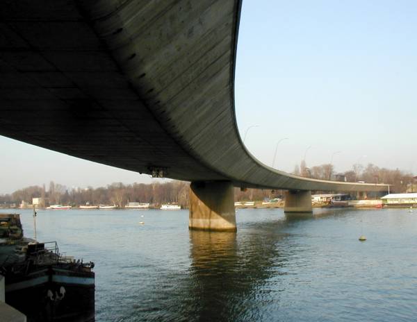 Autoroute A13 – Seinebrücke in Saint-Cloud 