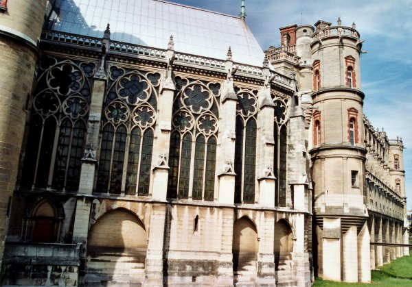 Extérieur chapelle Saint-Louis et façade sud-est 