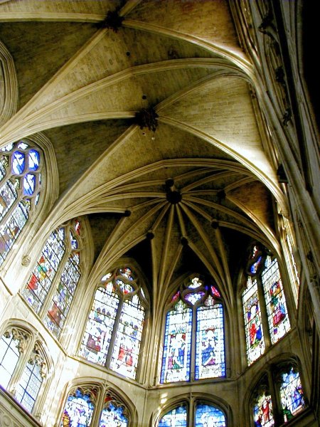 Saint-Séverin-Kirche – Gewölbe im Chor 