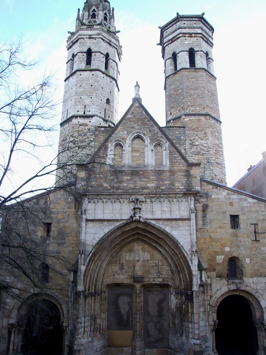 Mâcon - Vieux Saint-Vincent (ancienne cathédrale) - Façade principale 
