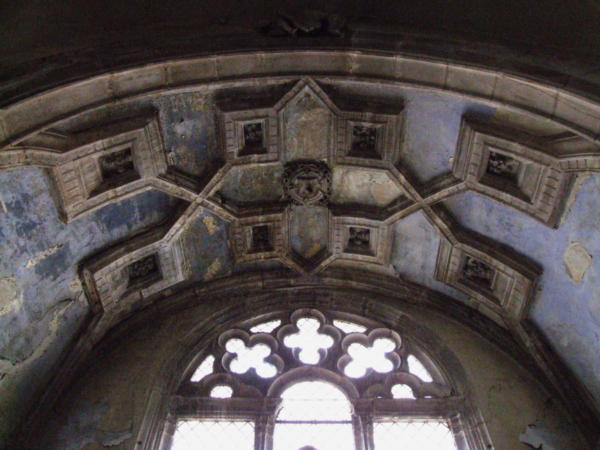 Tournus - Eglise de la Madeleine - Voûte Renaissance d'une chapelle latérale 
