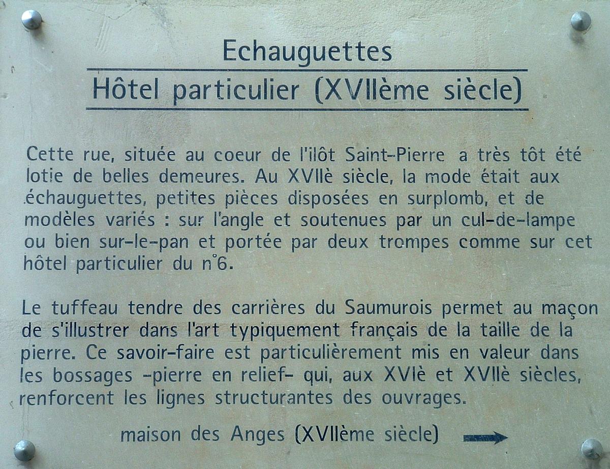Maison des Anges, Saumur 