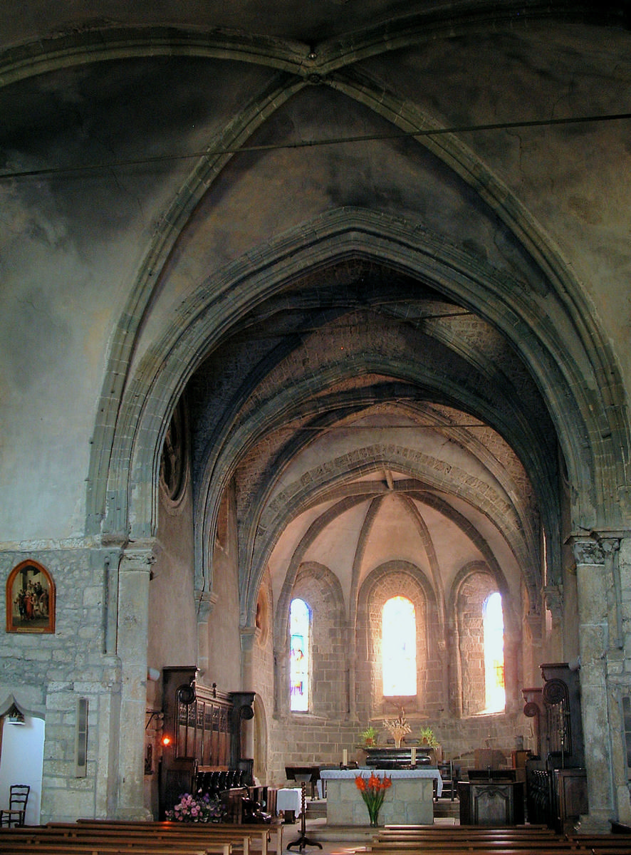 Yenne - Eglise Notre-Dame du prieuré de Yenne - Nef 