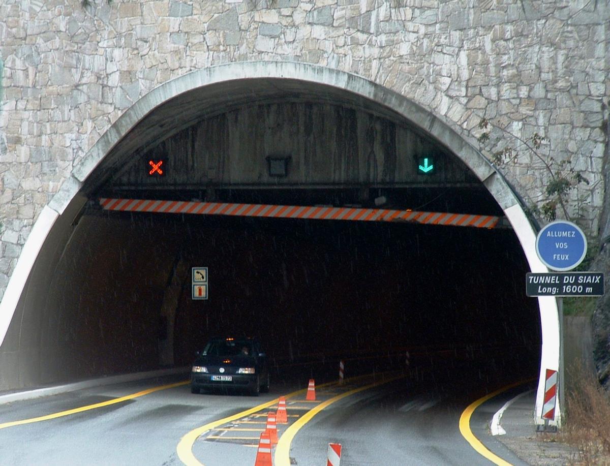 Tunnel du Siaix - Tête de tunnel 