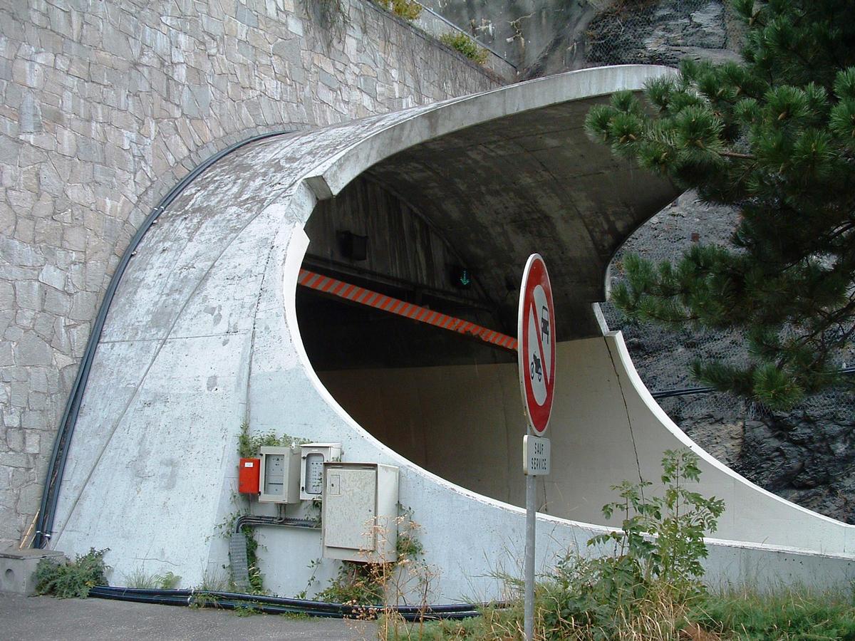 Tunnel du Siaix - Tête de tunnel côté Centron 