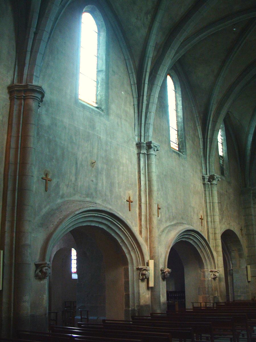 Le-Bourget-du-Lac - Eglise Saint-Laurent - Nef - Elévation 