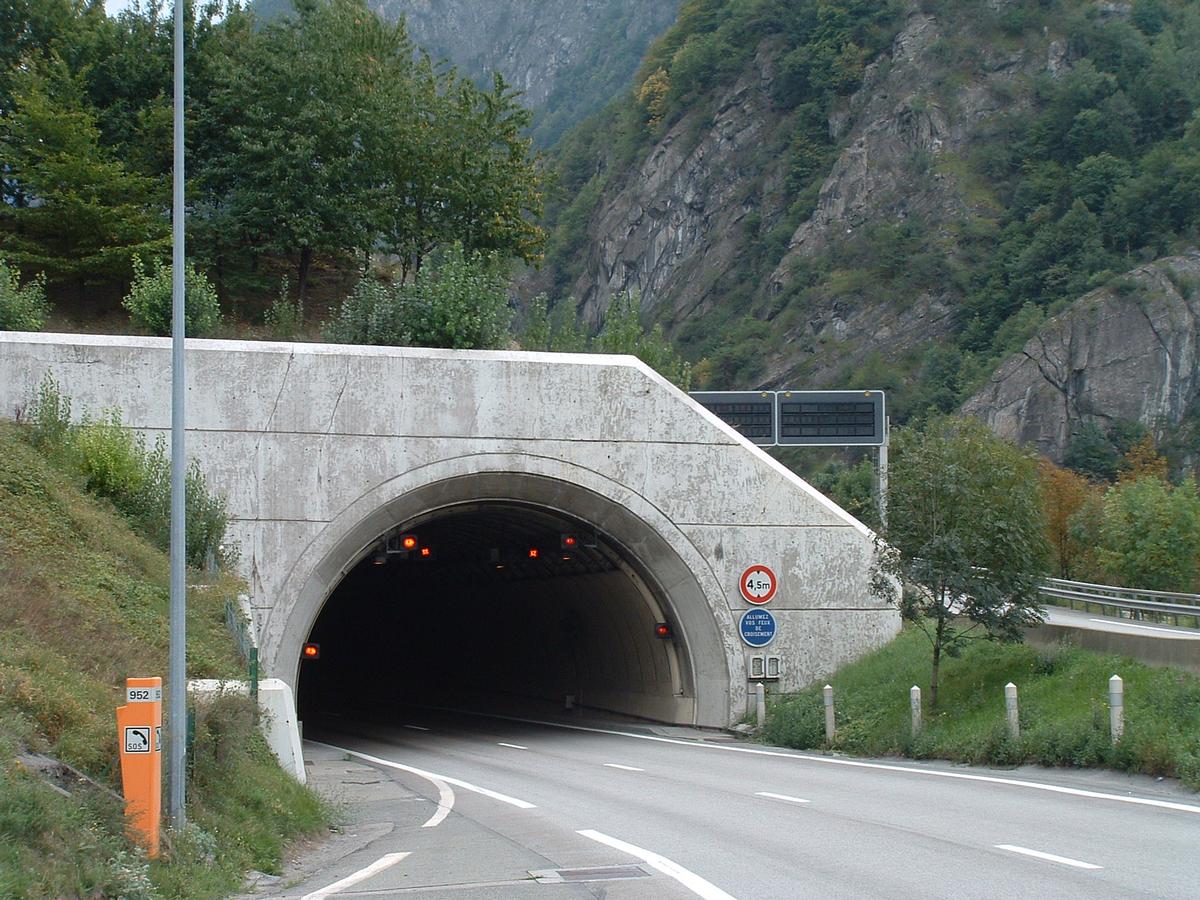 Moûtiers - RN90 - Tunnel de Ponserand - Sortie 