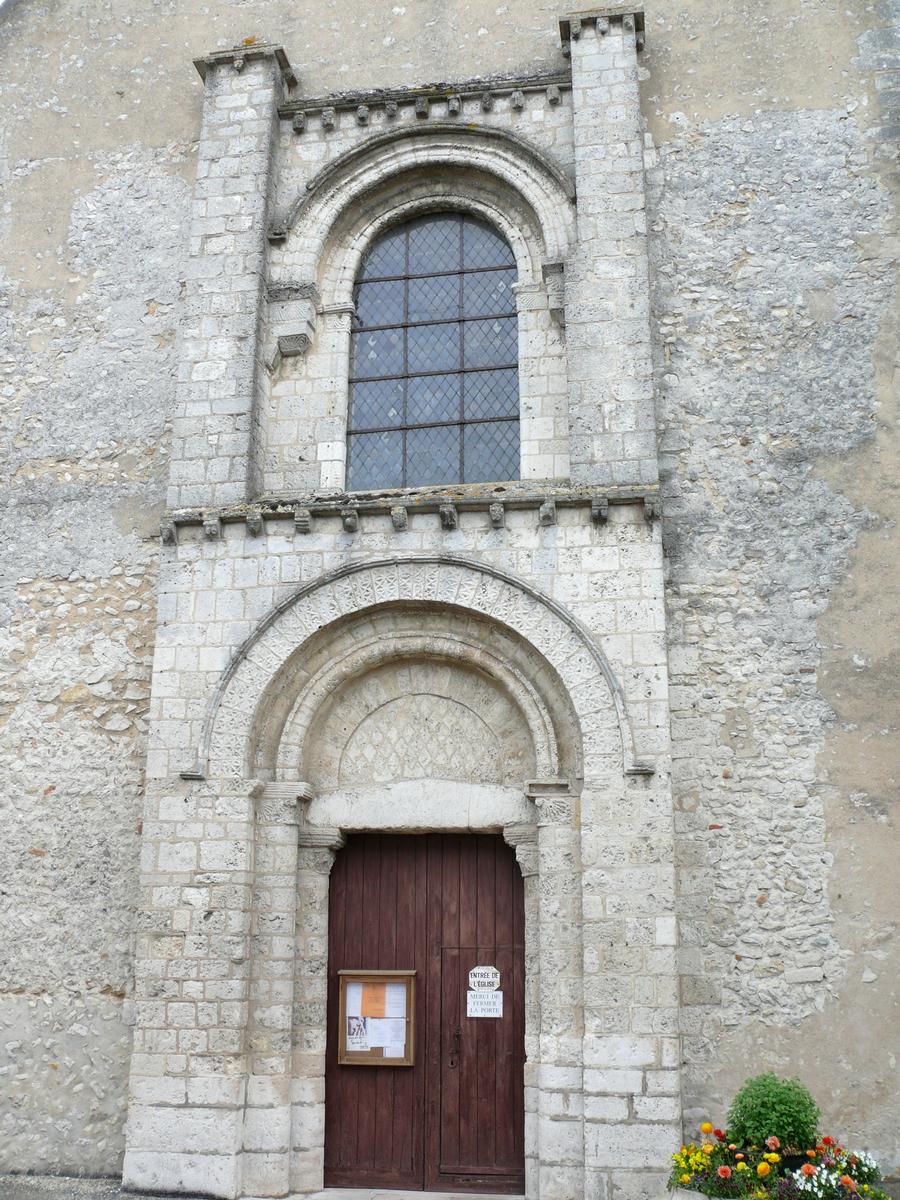 Château-Landon - Église Notre-Dame-de-l'Assomption - Portail principal 