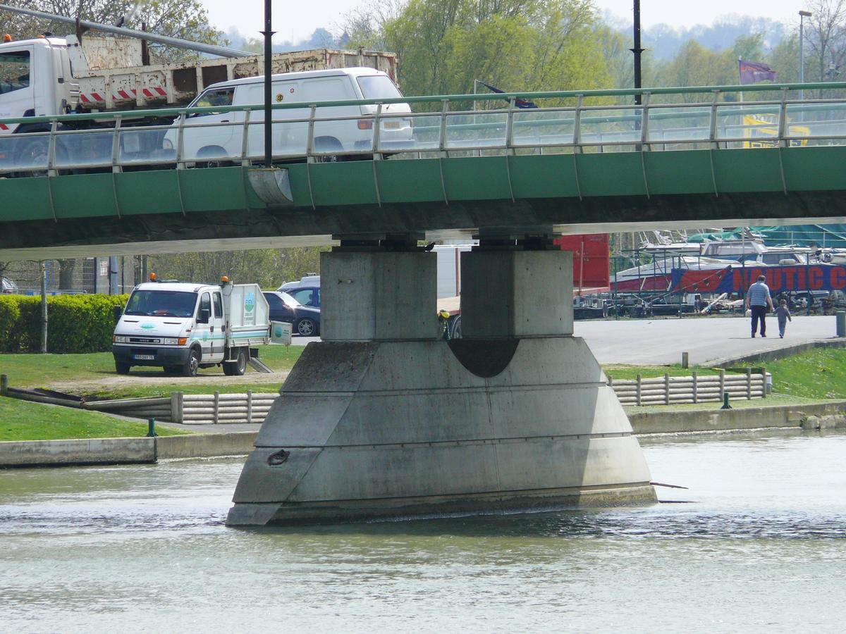 Meaux - Pont Foch - Franchissement de la Marne par la RD405 