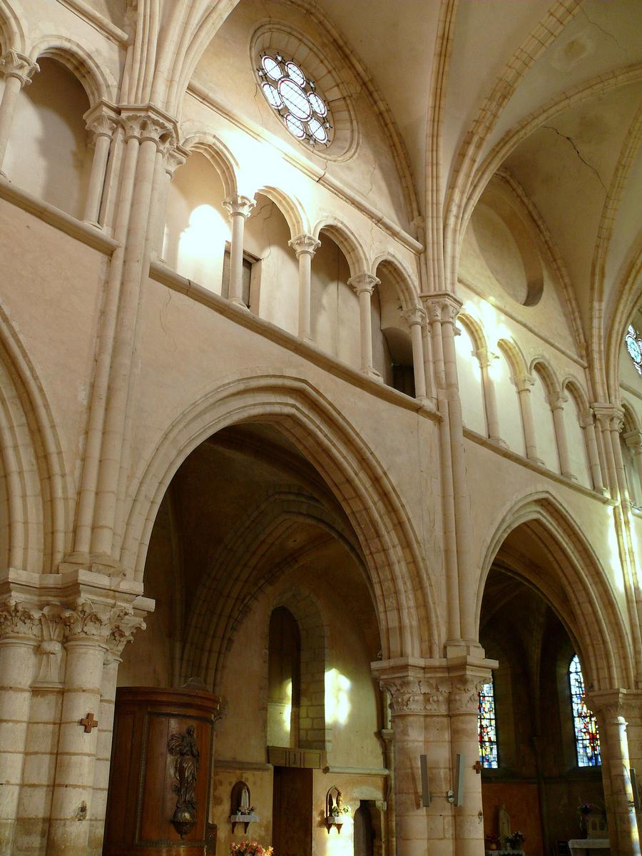 Eglise Notre-Dame-de-la-Nativité - Nef - Elévation 
