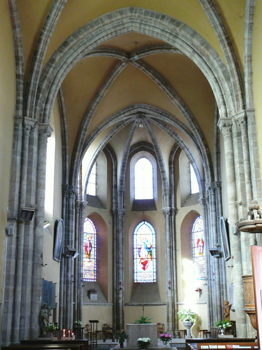 Souppes-sur-Loing - Eglise priorale Saint-Clair-et-Saint-Léger - Nef 