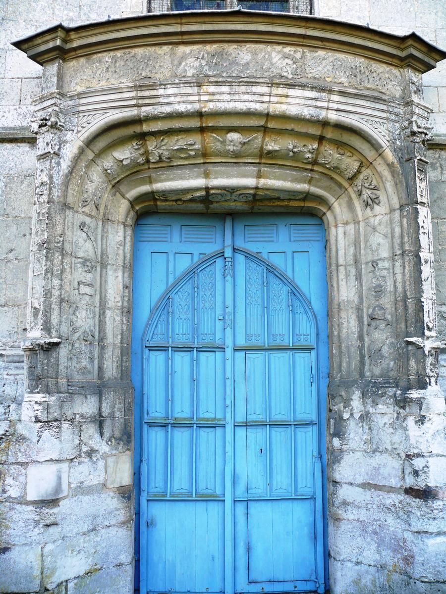 Duclair - Eglise Saint-Denis - Porte latérale nord 