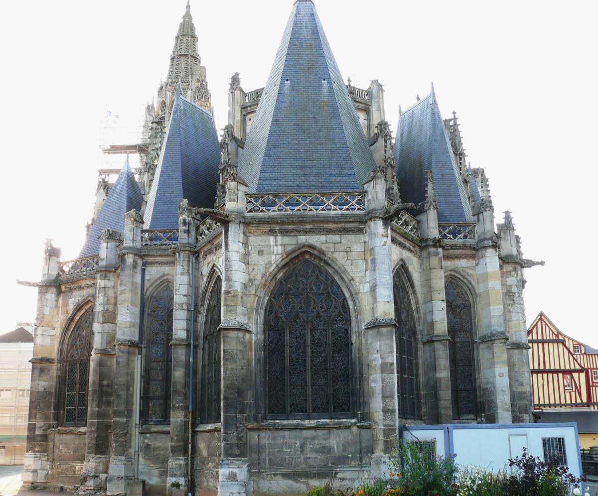 Caudebec-en-Caux - Eglise Notre-Dame - Chevet 