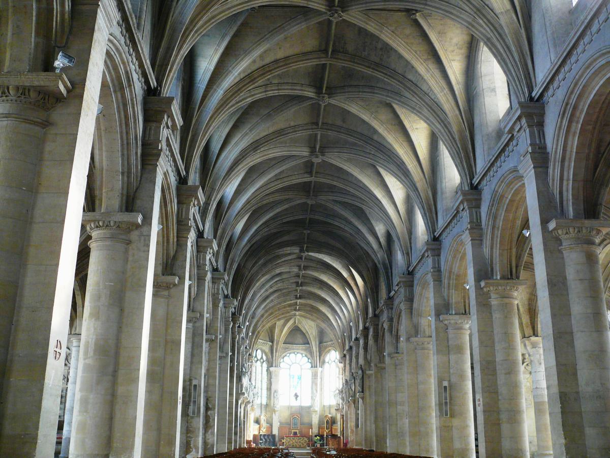 Le Havre - Cathédrale Notre-Dame - Nef centrale 