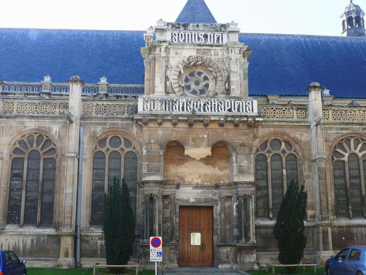 Le Havre - Cathédrale Notre-Dame - Portail latéral Nord 