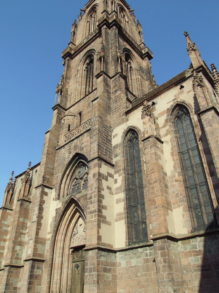 Sélestat - Eglise Saint-Georges - Façade occidentale 