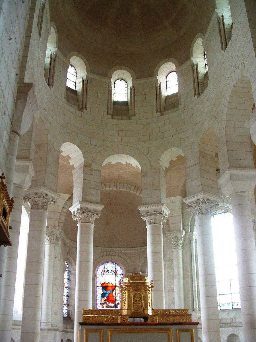 Selles-sur-Cher - Eglise Notre-Dame-la-Blanche - Le choeur reconstitué par Anatole de Baudot 