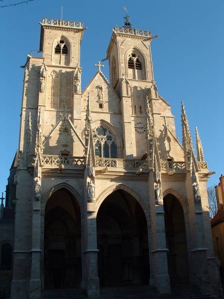 Eglise Notre-Dame, Semur-en-AuxoisFaçade occidentale 