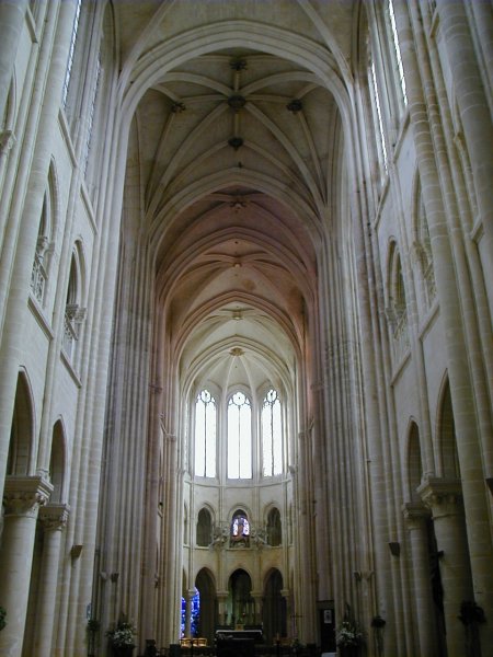 Cathédrale Notre-Dame de Senlis.Vaisseau central 